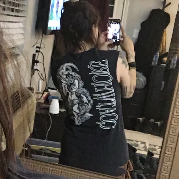 GoatWhore Vintage Reversible Rare Logo Tee - Picture 4 of 7